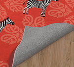 ZEBRA HERD Office Mat By Kavka Designs