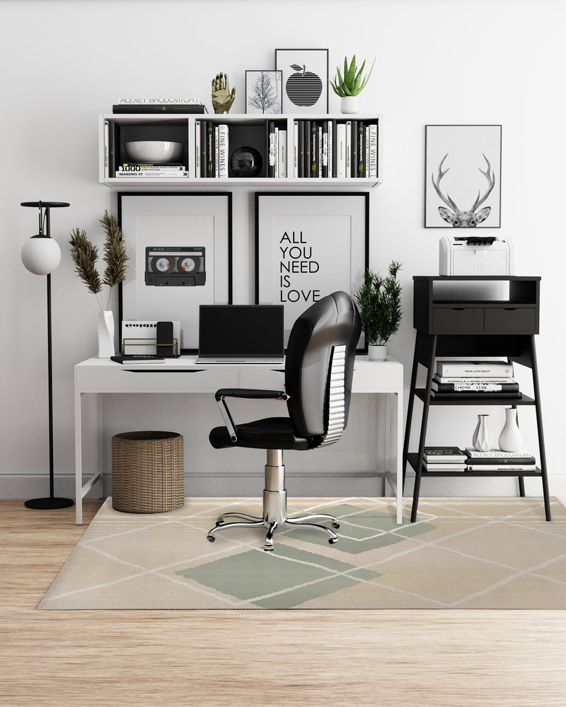 ARGYLE MOD Office Mat By Kavka Designs