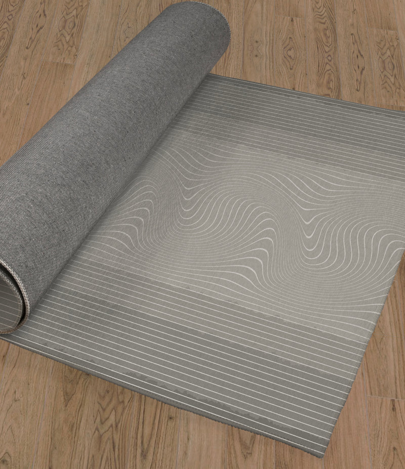 KINETIC STRIPES Office Mat By Kavka Designs