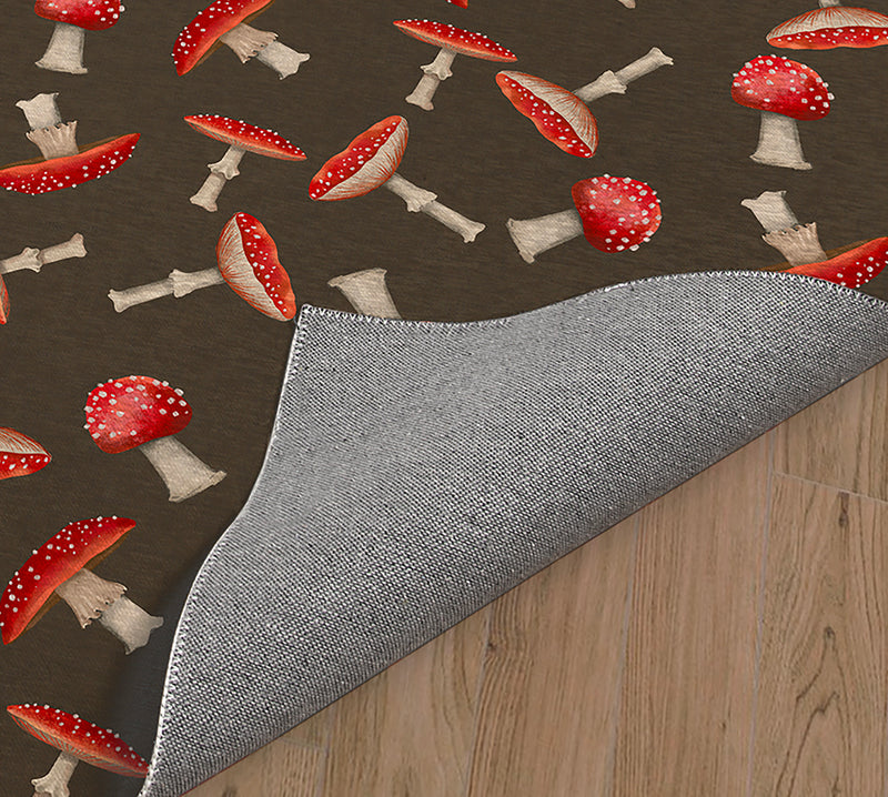 A MUSHROOM PARTY Office Mat By Kavka Designs