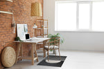 MIDNIGHT MOON Office Mat By Kavka Designs