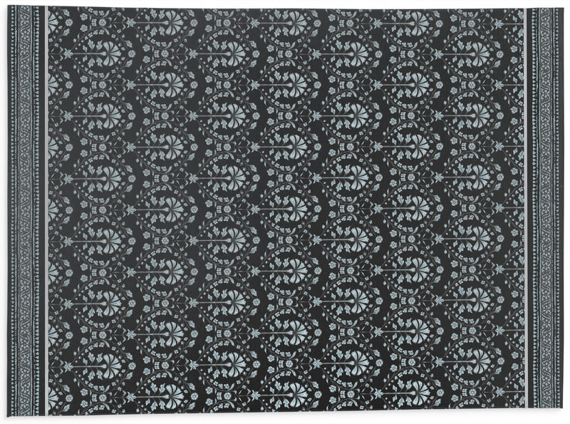 BOHO COTTAGE SIA CHARCOAL Office Mat By Kavka Designs
