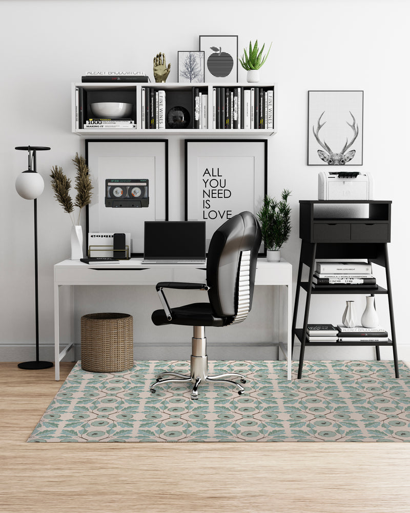 PUMPKIN TILE Office Mat By Kavka Designs
