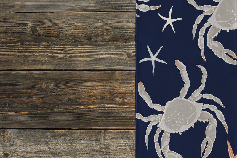 JUST CRABBY Indoor|Outdoor Table Runner By Kavka Designs