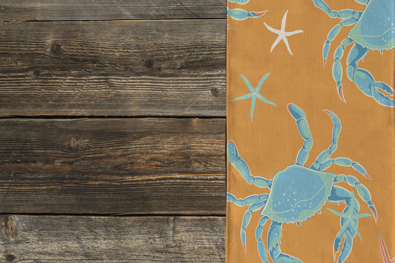 JUST CRABBY Indoor|Outdoor Table Runner By Kavka Designs