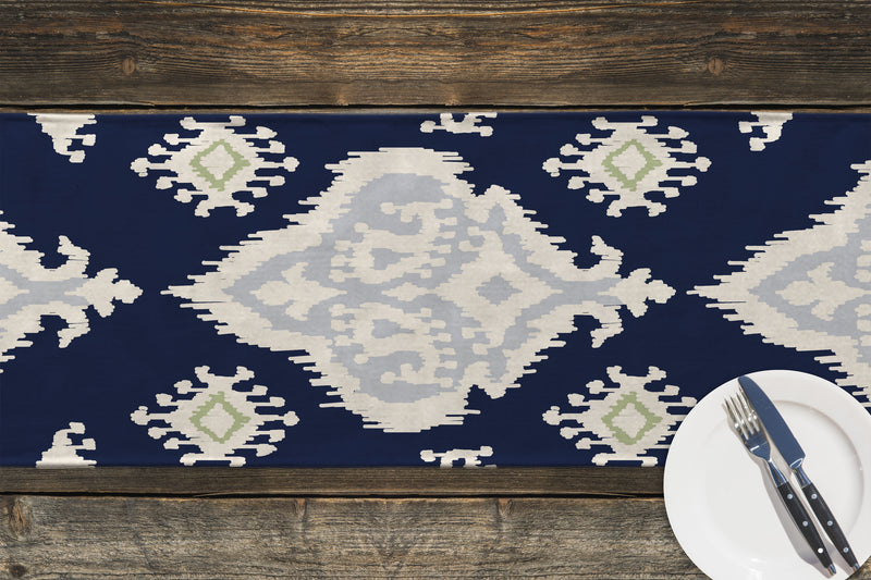 POOLSIDE IKAT Indoor|Outdoor Table Runner By Kavka Designs