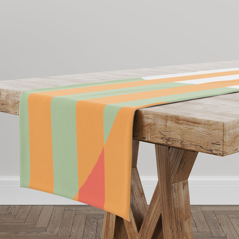 SUMMER GEO Indoor|Outdoor Table Runner By Kavka Designs