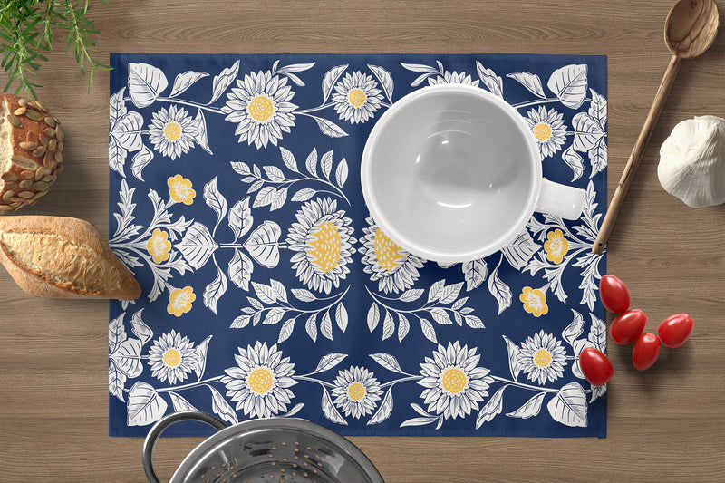 SUNFLOWER SUMMER Indoor|Outdoor Placemat By Kavka Designs