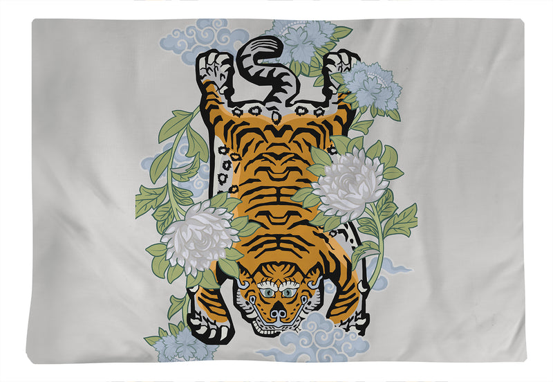 TIBETAN TIGER FLORAL Indoor|Outdoor Placemat By Kavka Designs