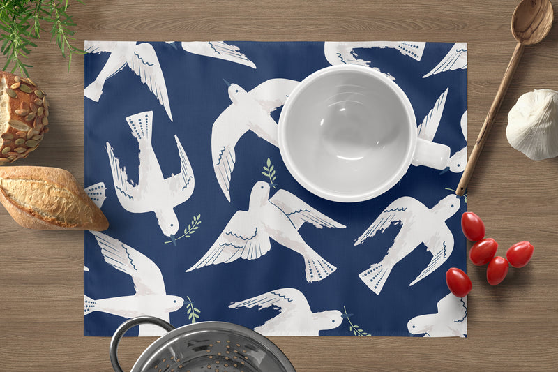 PEACE DOVES Indoor|Outdoor Placemat By Kavka Designs