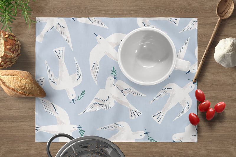 PEACE DOVES Indoor|Outdoor Placemat By Kavka Designs