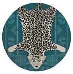 SNOW LEOPARD Area Rug By Kavka Designs