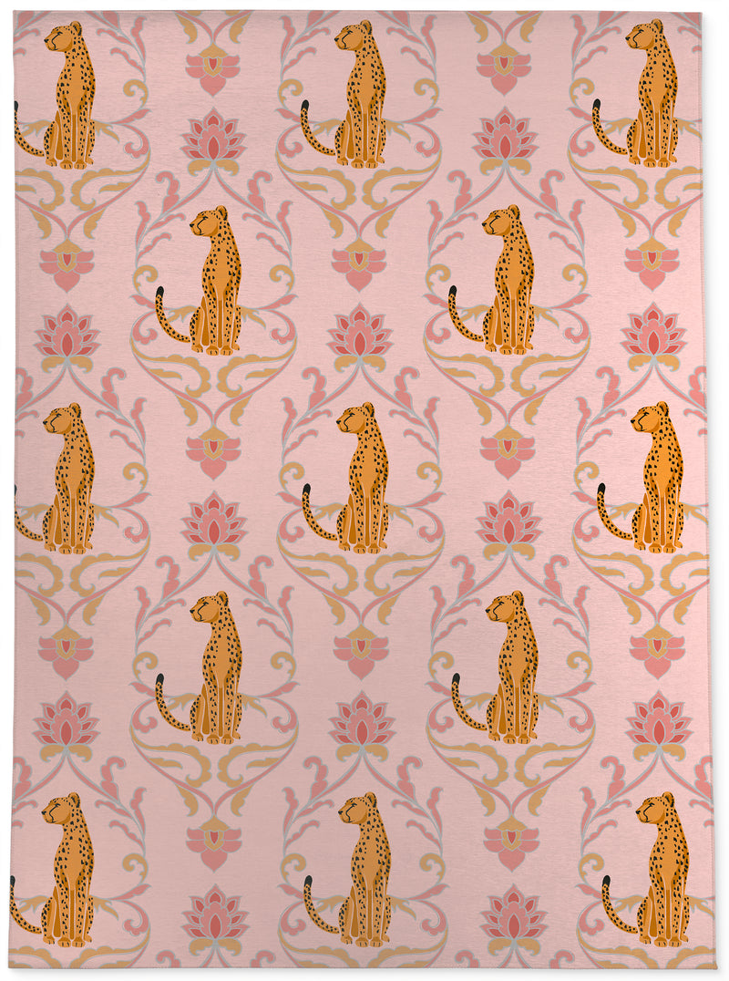 LEOPARD PINK Area Rug By Kavka Designs