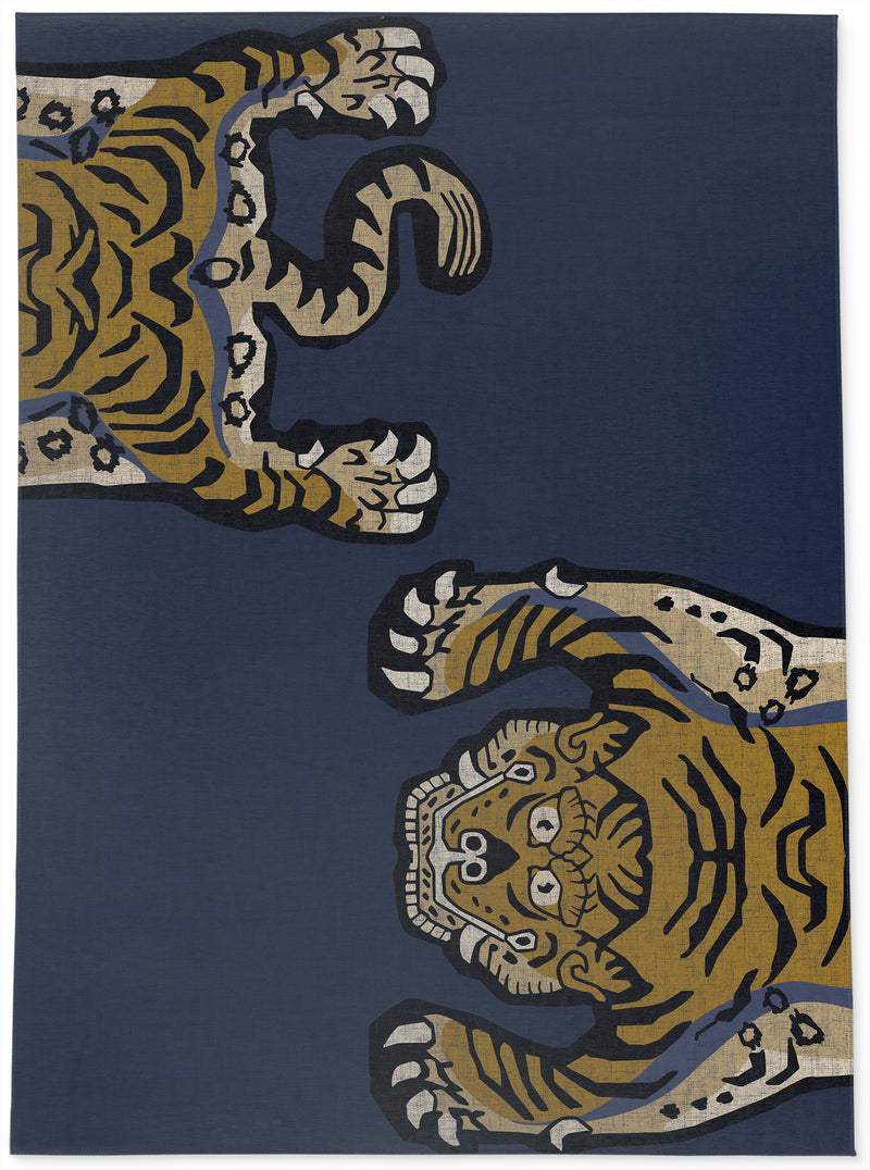 TIBETAN TIGER Area Rug By Kavka Designs