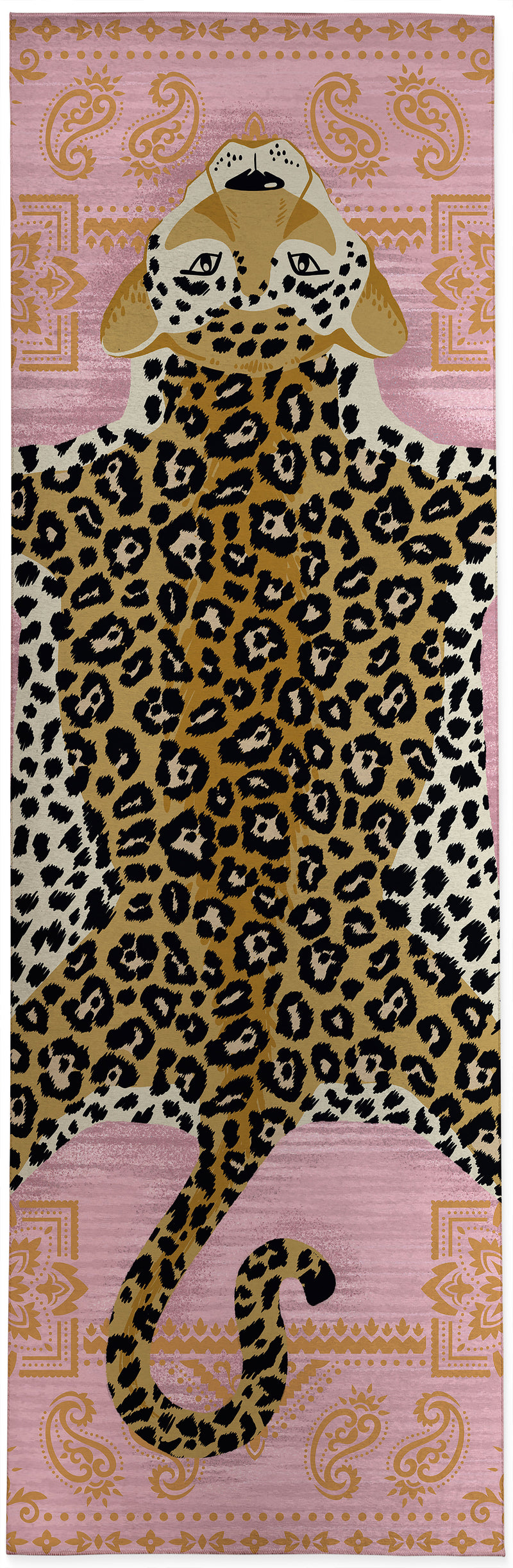 LEOPARD PINK Area Rug By Kavka Designs