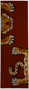 TIBETAN TIGER Area Rug By Kavka Designs