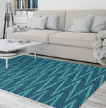 WAVE RIDE Area Rug By House of HaHa