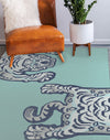 TIBETAN TIGER Area Rug By Kavka Designs