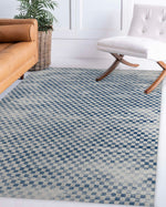 DISTRESSED CHECK Area Rug By Kavka Designs