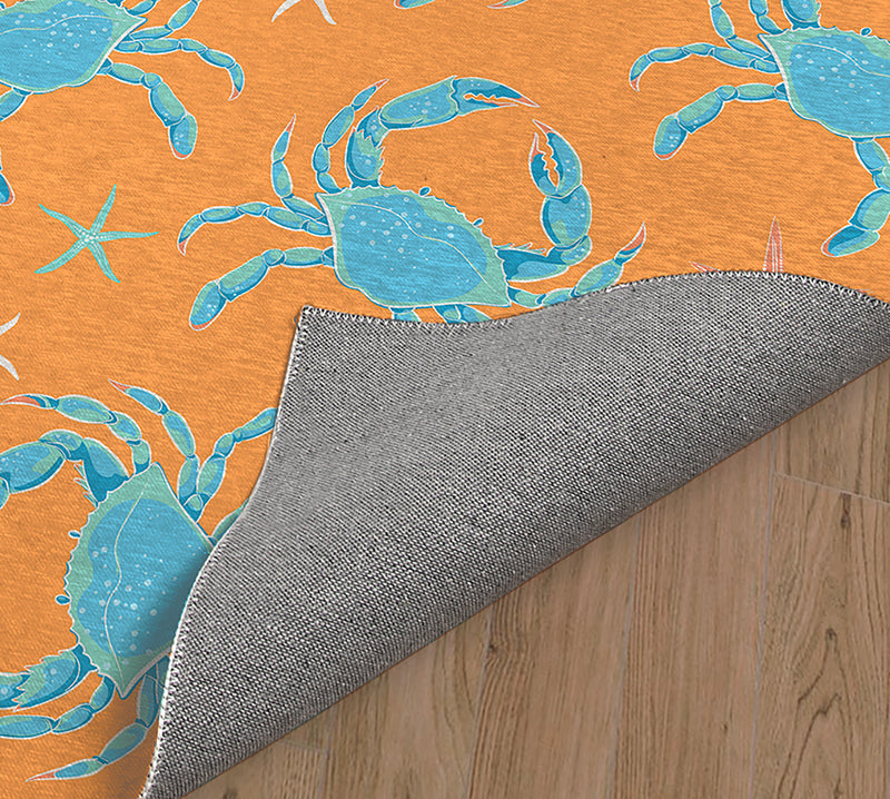 JUST CRABBY Area Rug By Kavka Designs