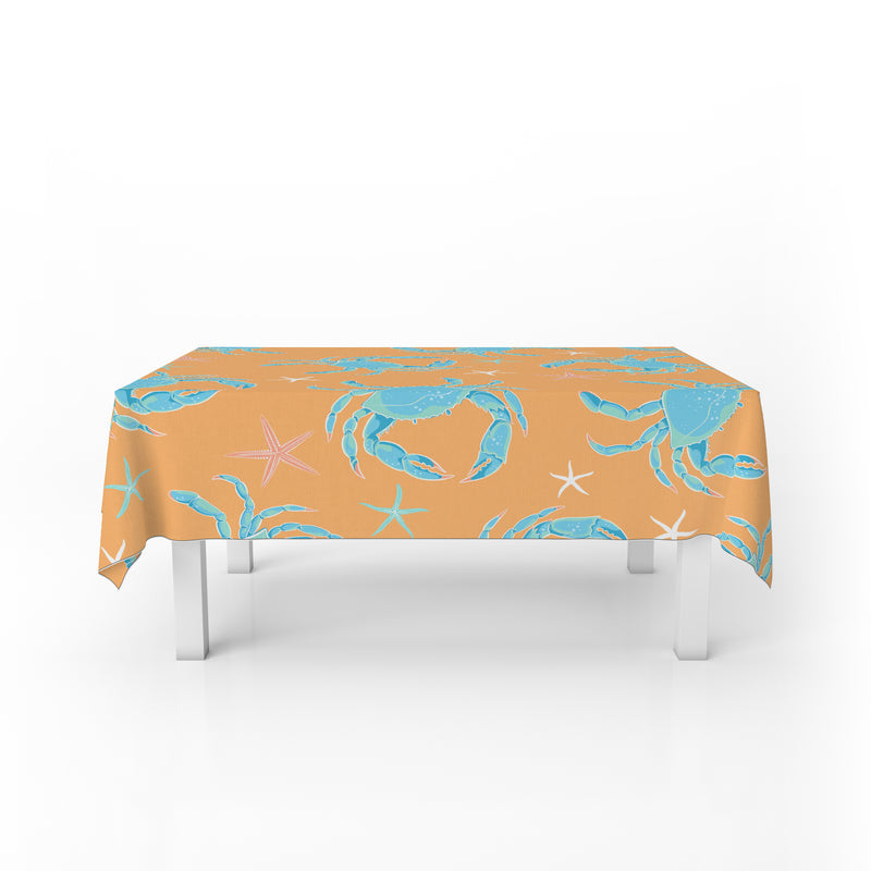 JUST CRABBY Indoor|Outdoor Table Cloth By Kavka Designs