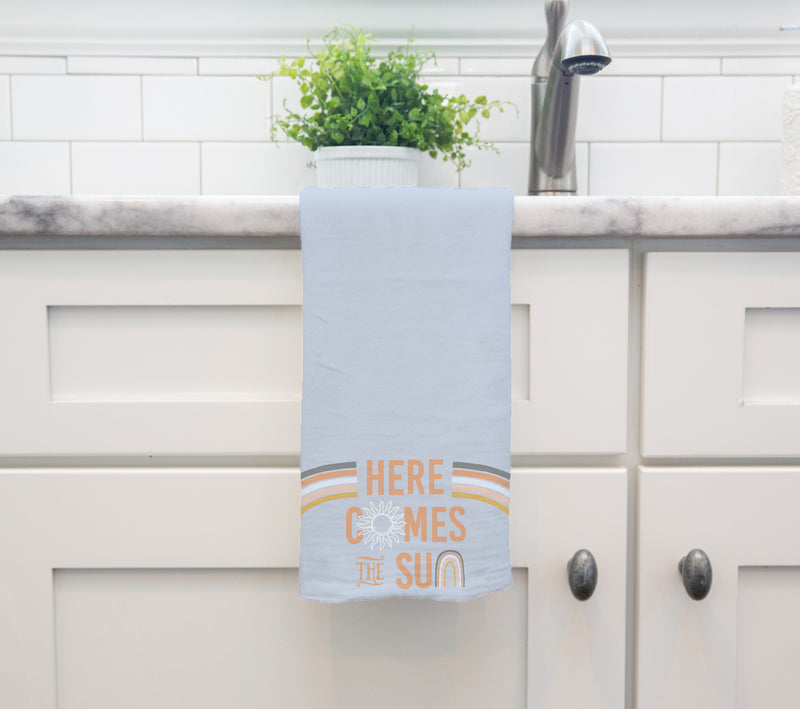 HERE COMES THE SUN Tea Towel By Kavka Designs