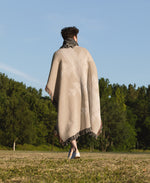 MESA CHAMOIS Woven Throw Blanket with Fringe By Kavka Designs