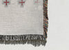 RIP GREY Woven Throw Blanket with Fringe By Kavka Designs