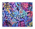 FLORAL JUNGLE Canvas Art By Jolina Anthony