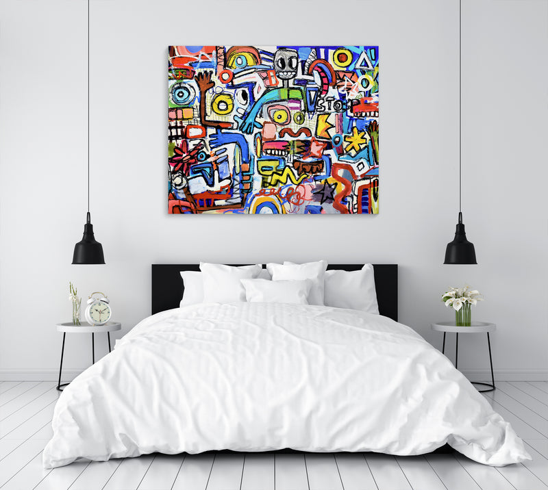 PARTY PEOPLE Canvas Art By Jolina Anthony