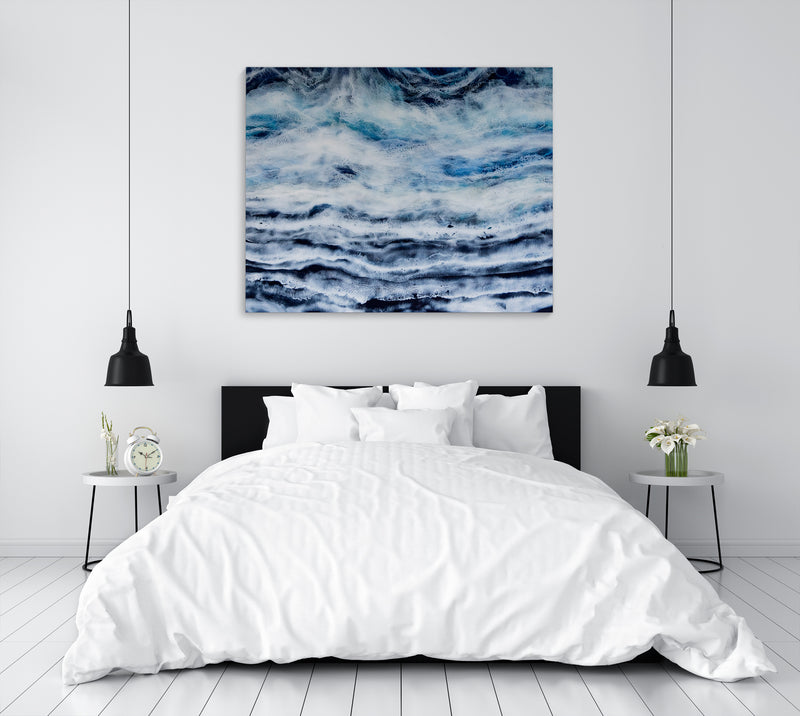ARCTIC WAVES Canvas Art By Christina Twomey