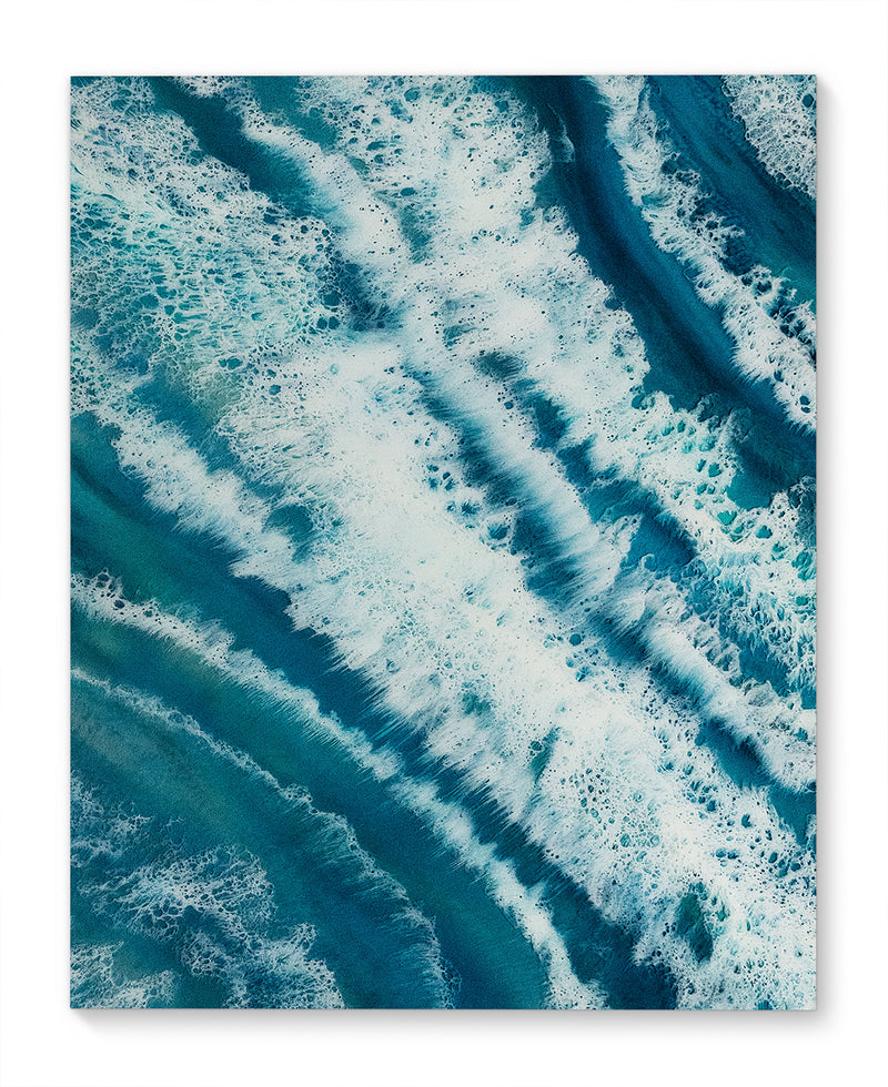 TROPICAL WAVES Canvas Art By Christina Twomey